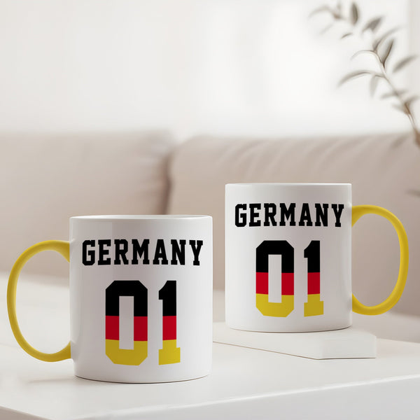 Benutzerdefinierte Tassen Deutschland Tassen Personalisierte Flaggen-tasse - MeineFotoTassen