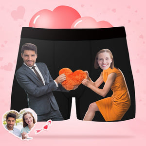 Custom Boxers Custom Underwear with Face Anniversary Gifts for Boyfriend